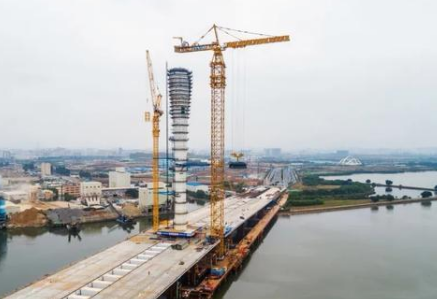 不銹鋼手拉葫蘆加快濱海灣大橋主體結構吊裝進程