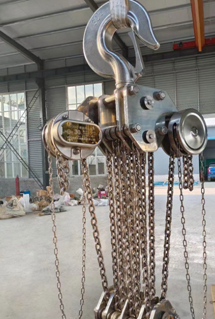 檢修庫房使用不銹鋼起重葫蘆吊運重物的優勢