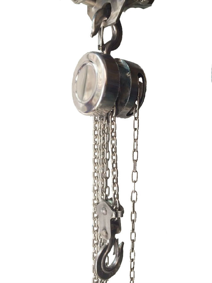 全不銹鋼手拉葫蘆展示圖